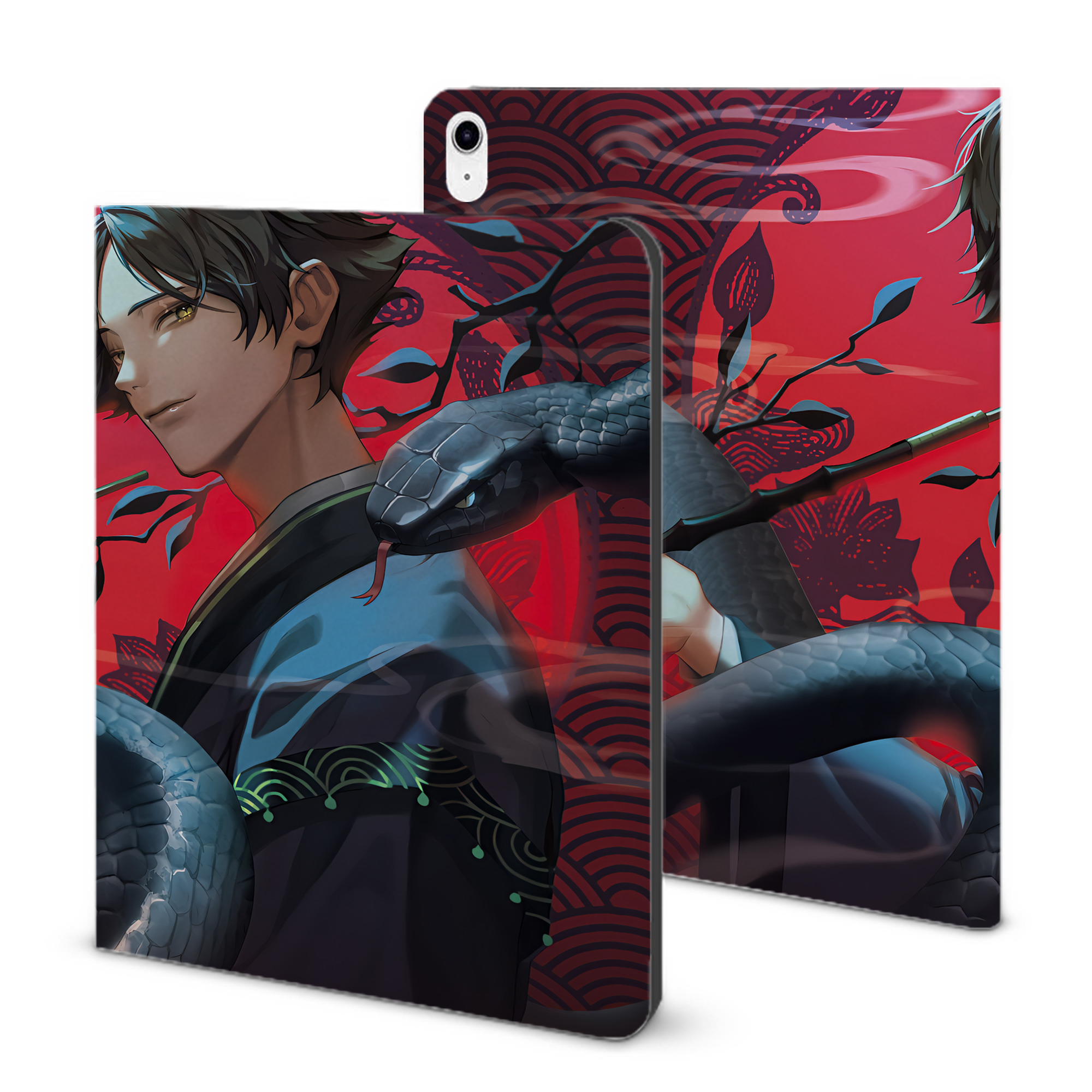 （画像用） ハイキュー!! Haikyu!! IPad ケース ブック型 PUレザー TPU 耐衝撃 軽量 薄型 ペン収納なし 全面保護 IPad 各モデル対応